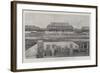 The Crisis in China, One of the Courts of the Imperial Palace at Peking-Joseph Holland Tringham-Framed Giclee Print