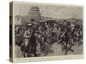 The Crisis in China, the Entry of Prince Ching into Peking-Frederic De Haenen-Stretched Canvas