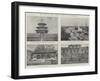 The Crisis in China, Views in Peking and Neighbourhood-null-Framed Giclee Print