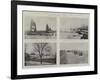 The Crisis in China, Winter and Summer Scenes at Tientsin-null-Framed Giclee Print