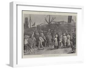 The Crisis in China-Johann Nepomuk Schonberg-Framed Giclee Print