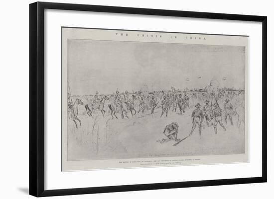 The Crisis in China-Johann Nepomuk Schonberg-Framed Giclee Print