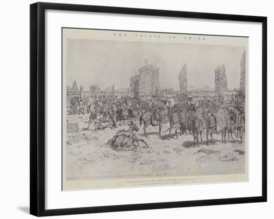 The Crisis in China-Johann Nepomuk Schonberg-Framed Giclee Print