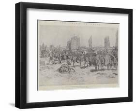 The Crisis in China-Johann Nepomuk Schonberg-Framed Premium Giclee Print