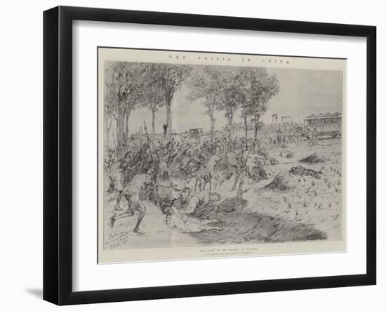 The Crisis in China-Johann Nepomuk Schonberg-Framed Giclee Print