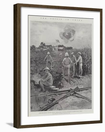 The Crisis in China-Henry Charles Seppings Wright-Framed Giclee Print