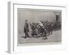 The Crisis in Constantinople, Armenian Refugees Leaving the Supreme Consular Court-Henry Marriott Paget-Framed Giclee Print