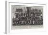 The Crisis in Constantinople, Armenian Refugees on Board the Ss Douro-null-Framed Giclee Print