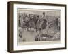 The Crisis in Crete, the Market on Neutral Ground Outside Candia-Frank Craig-Framed Giclee Print