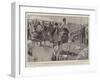 The Crisis in Crete, the Market on Neutral Ground Outside Candia-Frank Craig-Framed Giclee Print