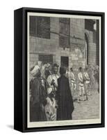 The Crisis in Egypt, a Guard-House of Soldiers of the Line in Cairo-Charles Auguste Loye-Framed Stretched Canvas