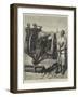 The Crisis in Egypt, a Krupp Field-Gun in the Earthworks, Alexandria-null-Framed Giclee Print