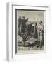 The Crisis in Egypt, a Krupp Field-Gun in the Earthworks, Alexandria-null-Framed Giclee Print