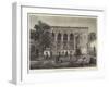 The Crisis in Egypt, Court of the Cadi, Cairo-null-Framed Giclee Print