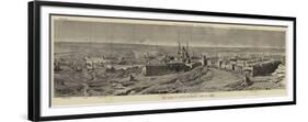 The Crisis in Egypt, Panoramic View of Cairo-Henry William Brewer-Framed Premium Giclee Print