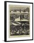 The Crisis in Egypt, the Voyage of HMS Troopship Orontes-null-Framed Giclee Print