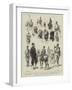 The Crisis in Egypt, Types of the Egyptian Army-Charles Auguste Loye-Framed Giclee Print