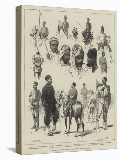 The Crisis in Egypt, Types of the Egyptian Army-Charles Auguste Loye-Stretched Canvas