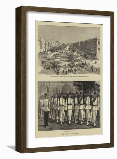 The Crisis in Egypt-null-Framed Giclee Print