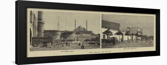 The Crisis in Egypt-null-Framed Giclee Print