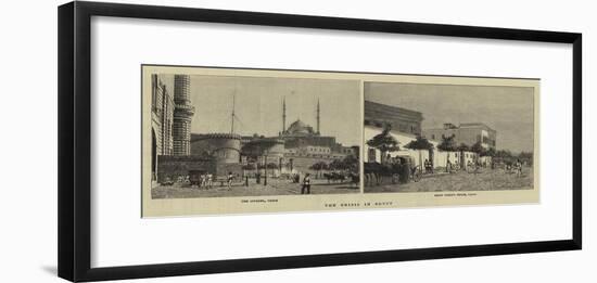 The Crisis in Egypt-null-Framed Giclee Print