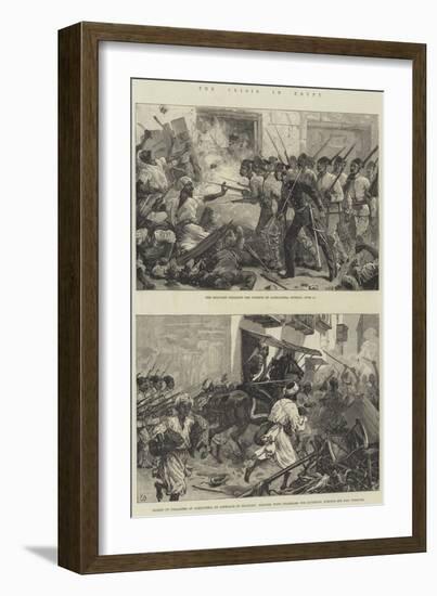 The Crisis in Egypt-William Heysham Overend-Framed Giclee Print