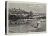 The Crisis in Morocco, View of Tangier from the Large Soko or Market Place-null-Stretched Canvas