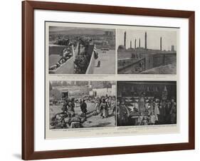 The Crisis in Persia, Typical Scenes-Charles Joseph Staniland-Framed Giclee Print