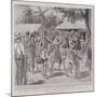 The Crisis in Samoa, a Foraging Party Returning to Apia from the Bush-Alexander Stuart Boyd-Mounted Giclee Print