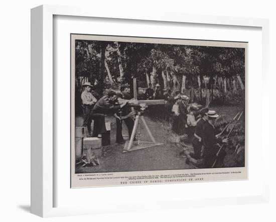 The Crisis in Samoa, Companions in Arms-null-Framed Giclee Print