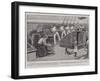 The Crisis in Samoa, the Hardships of the Refugees on a British Warship-Joseph Nash-Framed Giclee Print