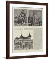 The Crisis in Siam-null-Framed Giclee Print