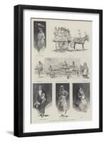 The Crisis in Sicily, Sketches at Palermo-null-Framed Giclee Print
