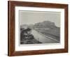 The Crisis in Sicily, the Marine Promenade at Palermo-null-Framed Giclee Print