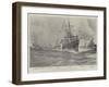 The Crisis in South Africa, British Fleet on the Cape of Good Hope Station-Fred T. Jane-Framed Giclee Print