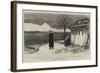 The Crisis in the East, a Roumanian Outpost on the Danube-null-Framed Giclee Print