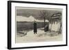 The Crisis in the East, a Roumanian Outpost on the Danube-null-Framed Giclee Print