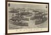 The Crisis in the Far East, the British Fleet in Chinese Waters-Joseph Nash-Framed Giclee Print