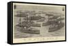 The Crisis in the Far East, the British Fleet in Chinese Waters-Joseph Nash-Framed Stretched Canvas