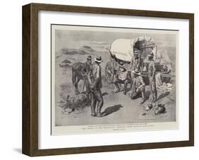 The Crisis in the Transvaal, Fighting their Battles over Again-Charles Edwin Fripp-Framed Giclee Print