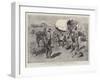 The Crisis in the Transvaal, Fighting their Battles over Again-Charles Edwin Fripp-Framed Giclee Print