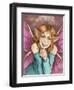 The Critic-Linda Ravenscroft-Framed Giclee Print