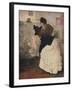 'The Critics', c1902-Manuel Robbe-Framed Giclee Print