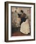 'The Critics', c1902-Manuel Robbe-Framed Giclee Print