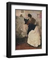 'The Critics', c1902-Manuel Robbe-Framed Giclee Print