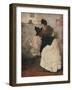 'The Critics', c1902-Manuel Robbe-Framed Giclee Print