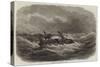 The Crocodile Indian Troop-Ship in a Storm-Edwin Weedon-Stretched Canvas