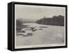 The Crocodile River at Komati Poort-null-Framed Stretched Canvas