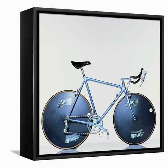 The Crono Road Model of Laser Bicycle (Cinelli, Milan)-Johannes Handschin-Framed Stretched Canvas