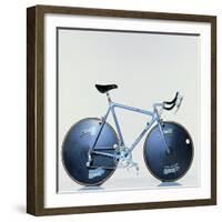 The Crono Road Model of Laser Bicycle (Cinelli, Milan)-Johannes Handschin-Framed Giclee Print